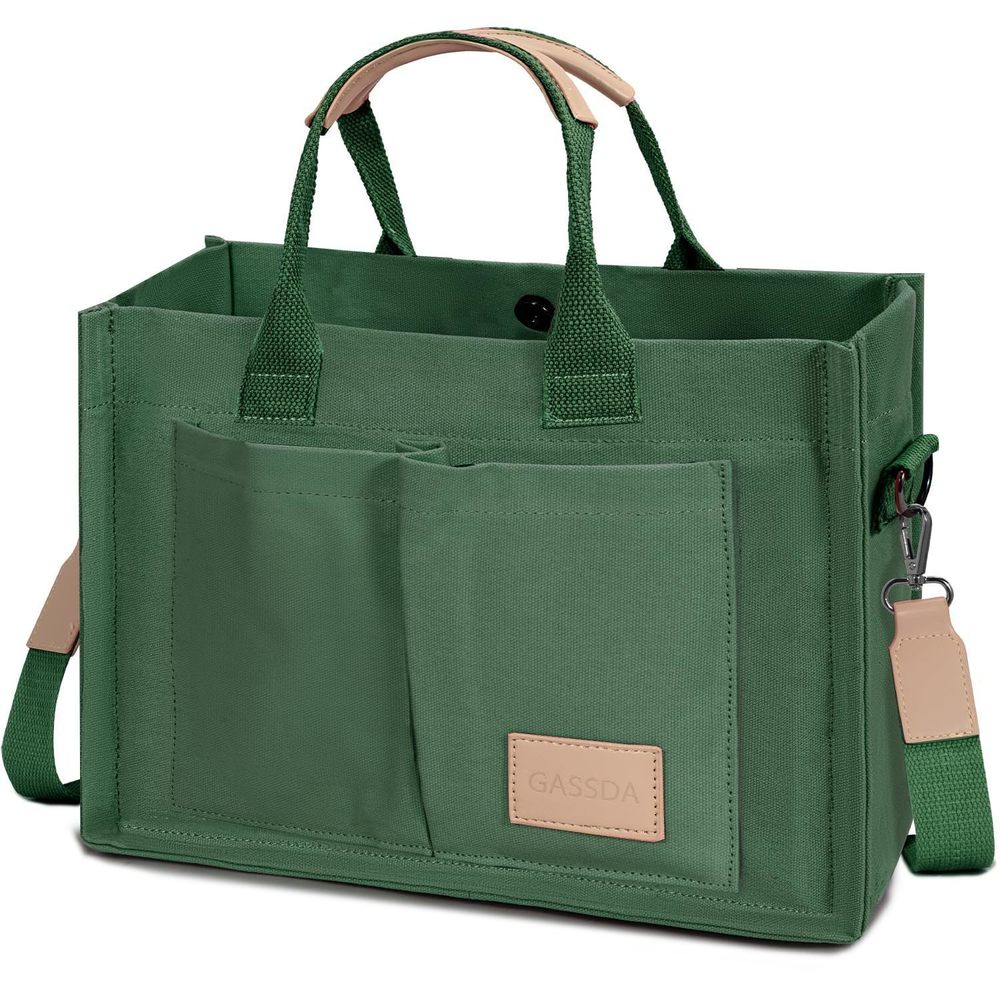 Everyday Shoulder Tote with Multiple Organizer Pockets